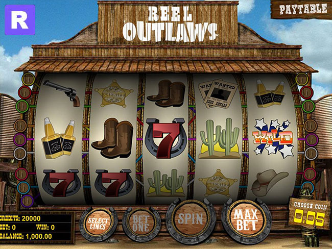 reel outlaws slot free betsoft
