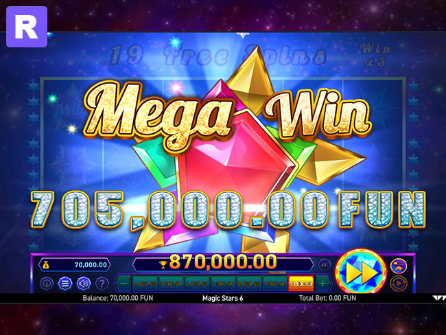 magic stars 6 slot mega win